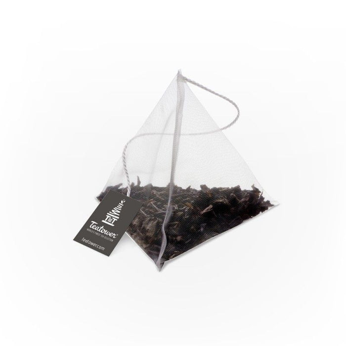 TEATOWER VERT JASMIN BLANC 25p