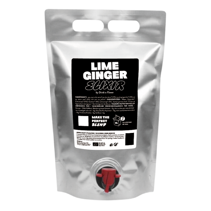 DRINK A FLOWER LIME GINGER BIB 3L
