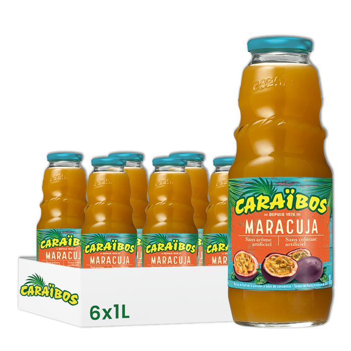 CARAIBOS FRUIT DE LA PASSION - MARACUJA OW 6x1L
