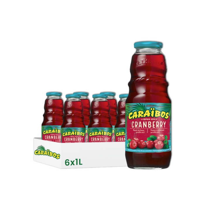 CARAIBOS CRANBERRY OW 6x1L