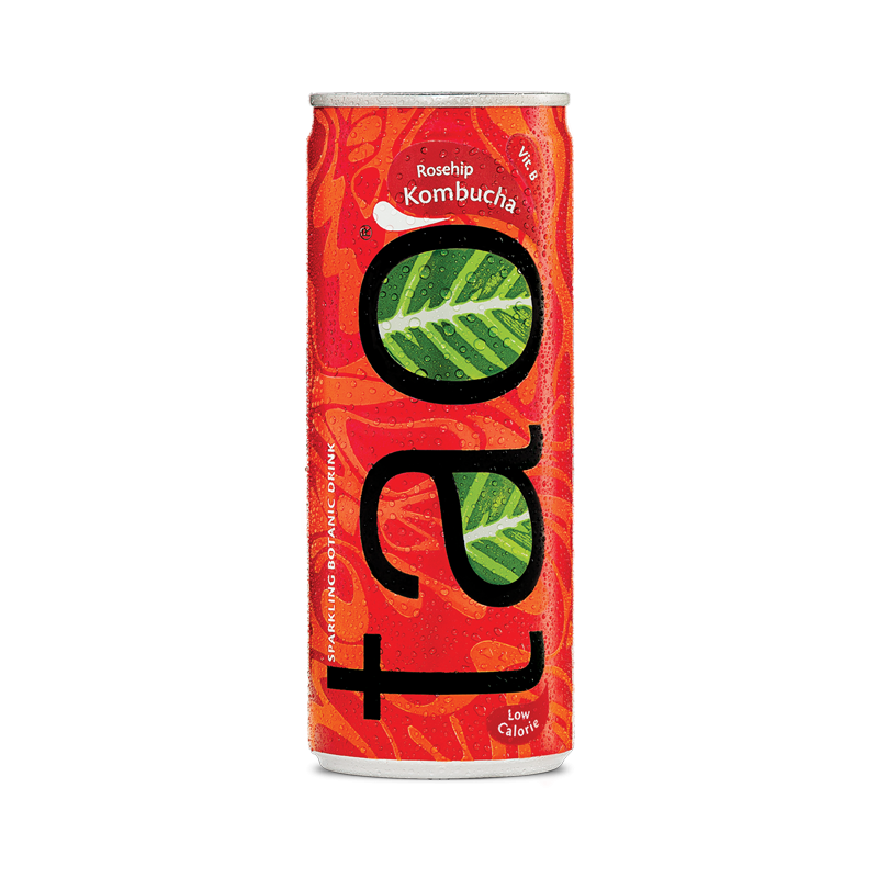 TAO KOMBUCHA ROUGE BLIK 24x25cl