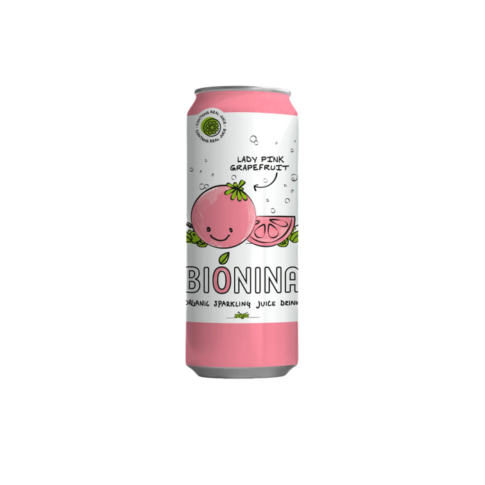 BIONINA LADY PINK GRAPEFRUIT 12x33cl CAN