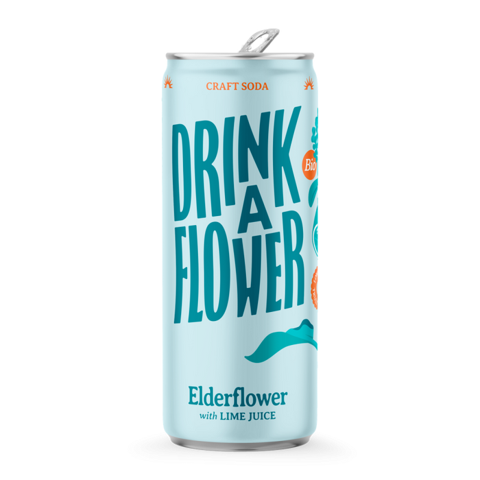 DRINK A FLOWER ELDERFLOWER 12X25cl