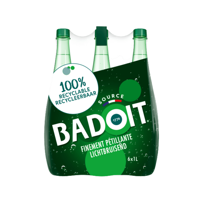 BADOIT VERT PET 6x1L