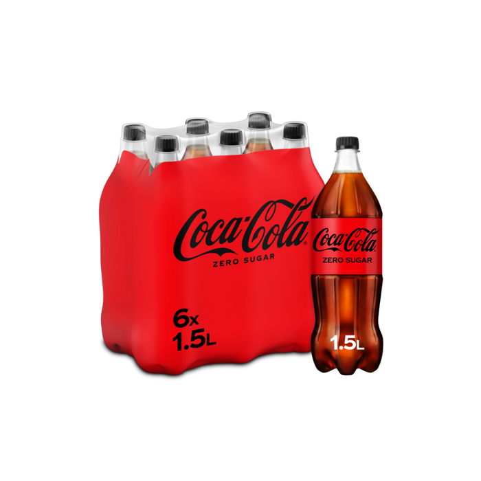 COCA ZERO PET 6x1.5L