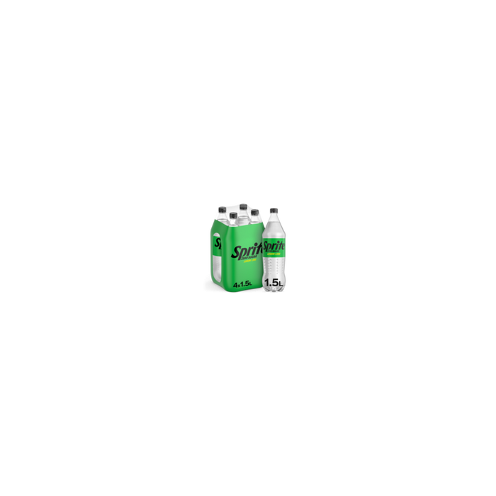 SPRITE ZERO PET 4x1.5L