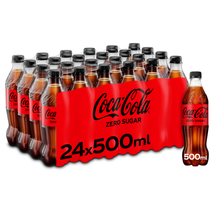 COCA ZERO PET 24x50cl