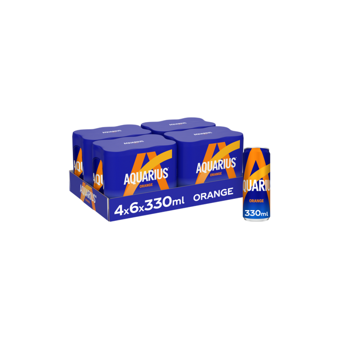 AQUARIUS DAILY ORANGE 24x33cl CAN