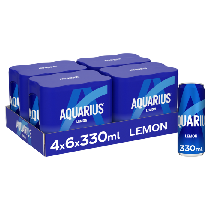 AQUARIUS LEMON 24x33cl CAN