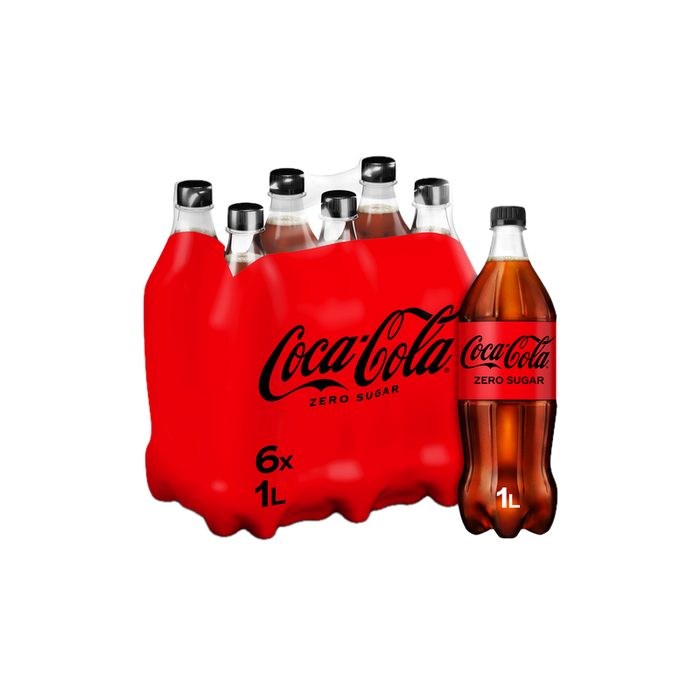 COCA ZERO PET 6x1L