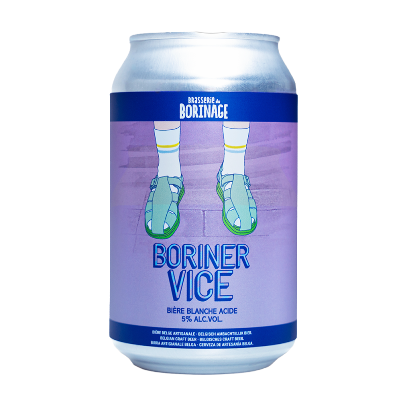 BORINER VICE - BORINAGE 24x33cl CAN