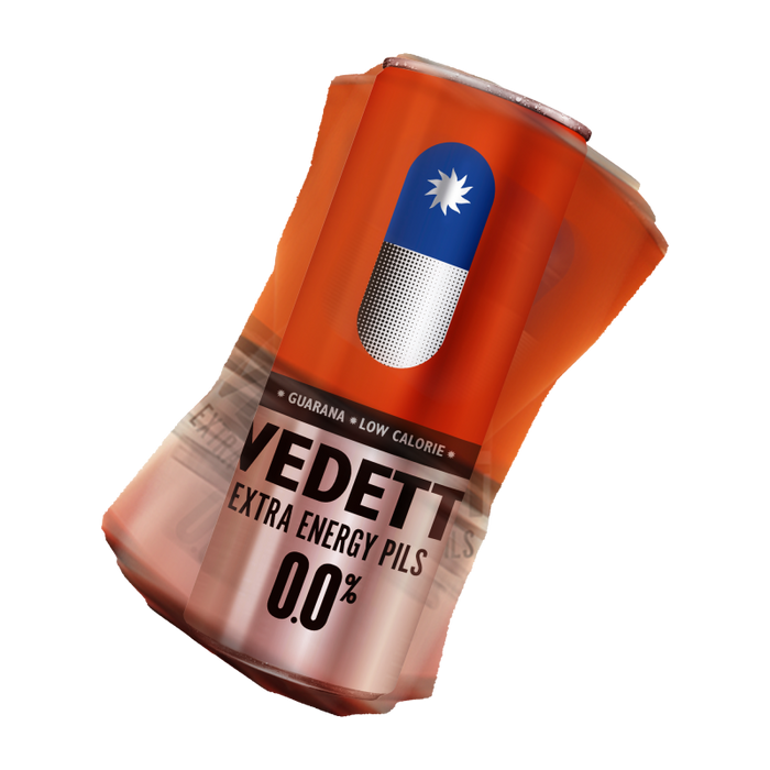 VEDETT EXTRA ENERGY 0.0% 24x25cl CAN