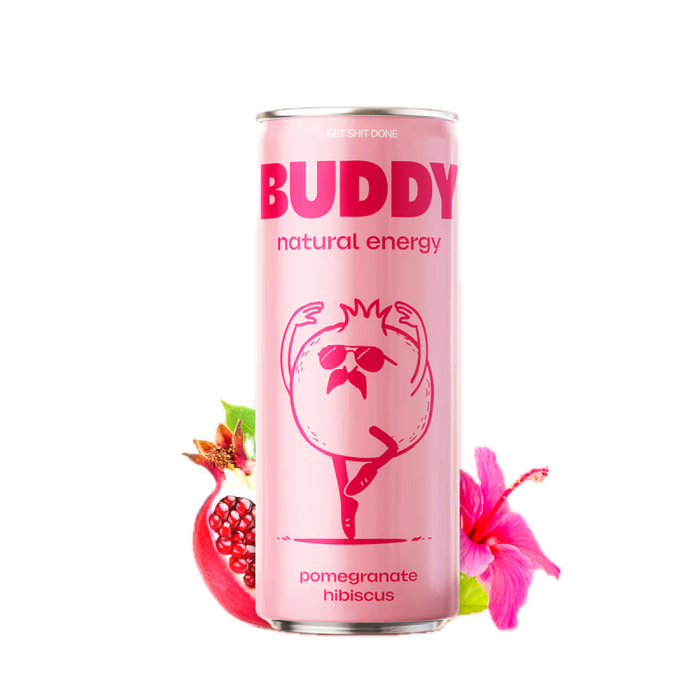 BUDDY POMEGRANATE HIBISCUS 12x25cl