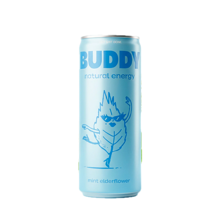BUDDY MENTHE-FLEUR DE SUREAU 12x25cl CAN