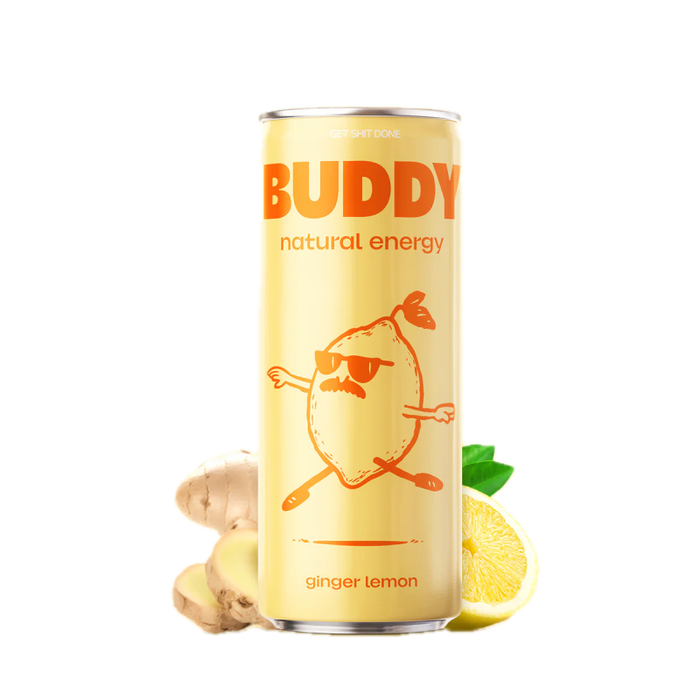 BUDDY GINGER LEMON 12x25cl