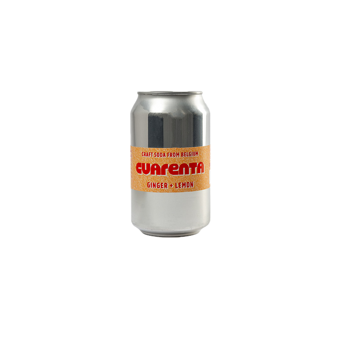 CUARENTA GINGER LEMON 24X33cl CAN