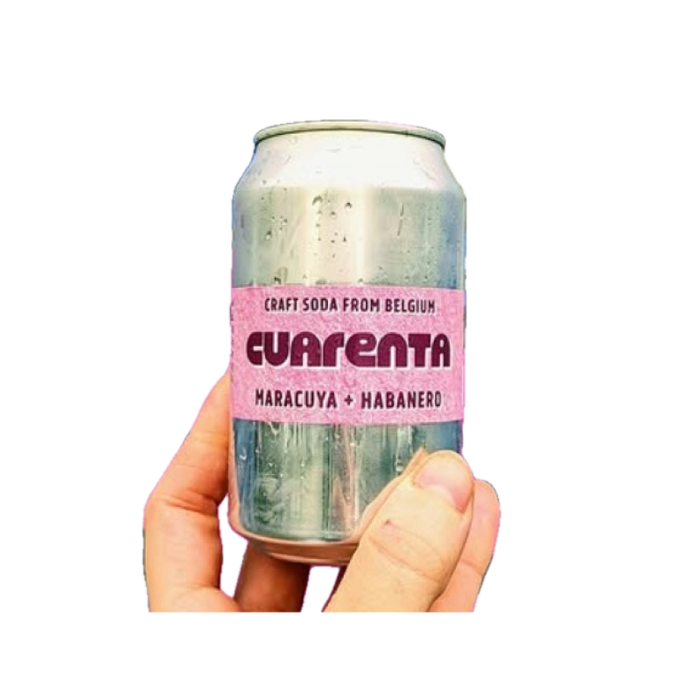 CUARENTA MARACUYA LIME 24X33cl CAN