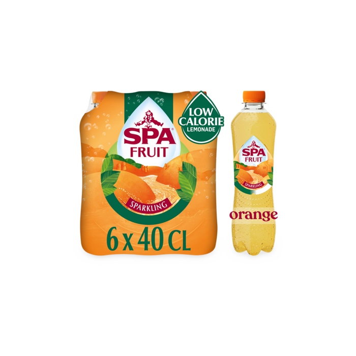 SPA FRUIT ORANGE PET 24x40cl