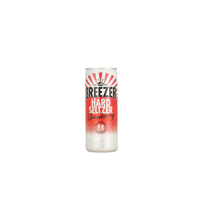 BREEZER HARD SELTZER STRAWBERRY 12x25cl CAN