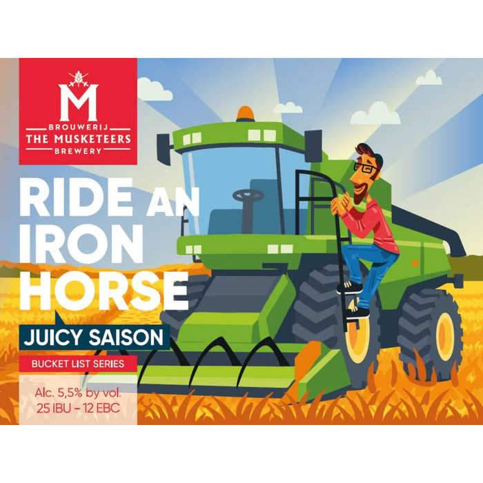 RIDE AN IRON HORSE 20L FUT