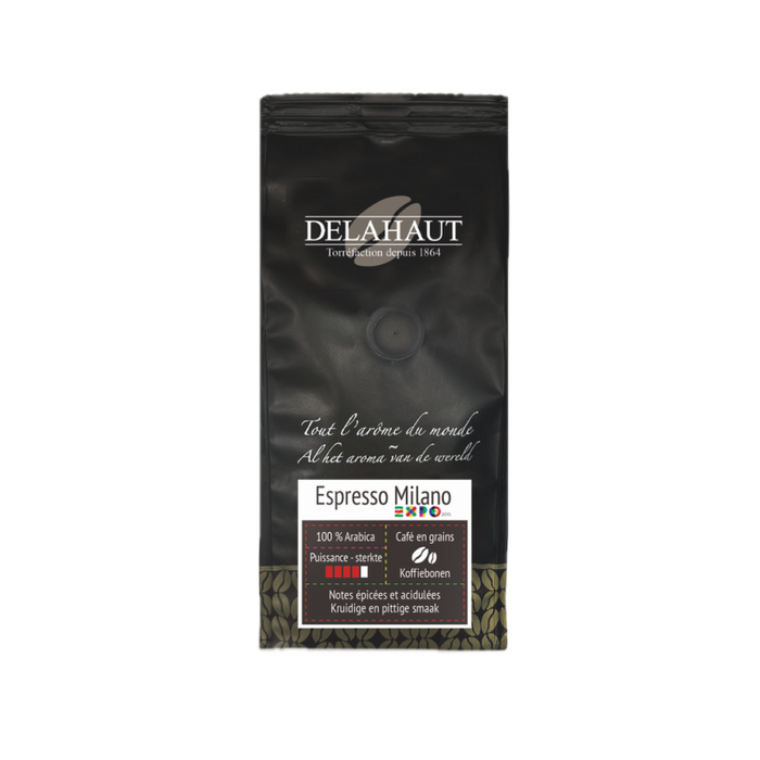 DELAHAUT ESPRESSO MILANO GRAINS 1KG