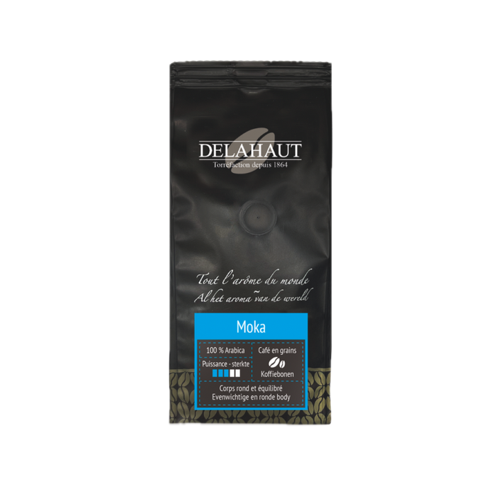 DELAHAUT MOKA EN GRAINS 1KG
