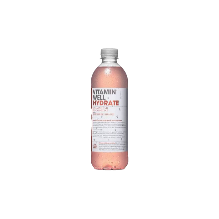 VITAMIN WELL HYDRATE RHUBARBE 12x50cl PET