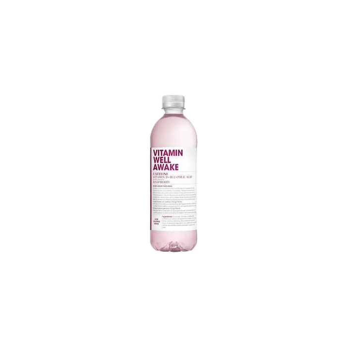 VITAMIN WELL AWAKE RASPBERRY 12x50cl PET