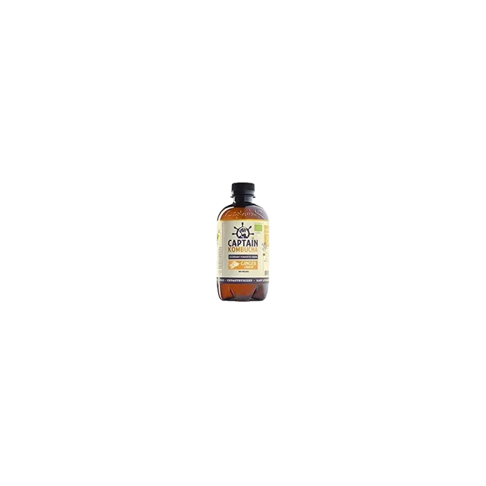 CAPTAIN KOMBUCHA GINGER LEMON 12x40cl PET