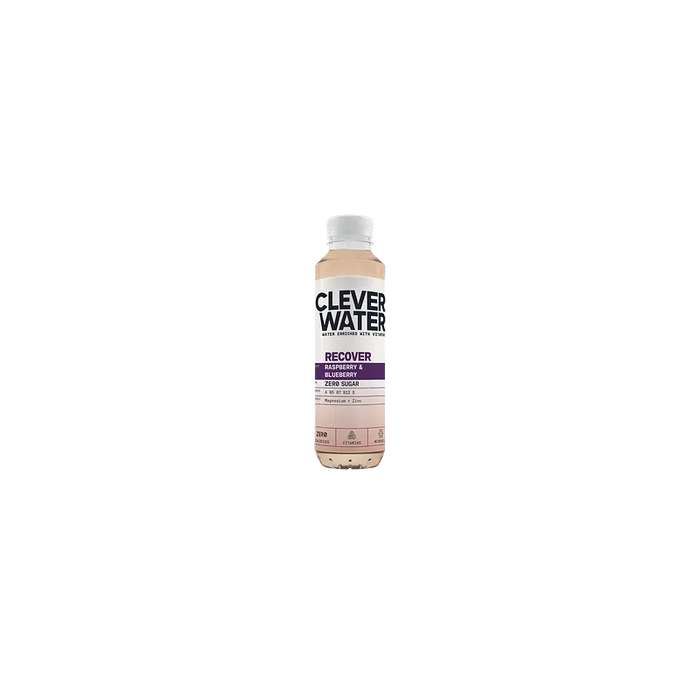 CLEVER WATER RECOVER RASPBERRY BLUEBERRY 12x50cl PET